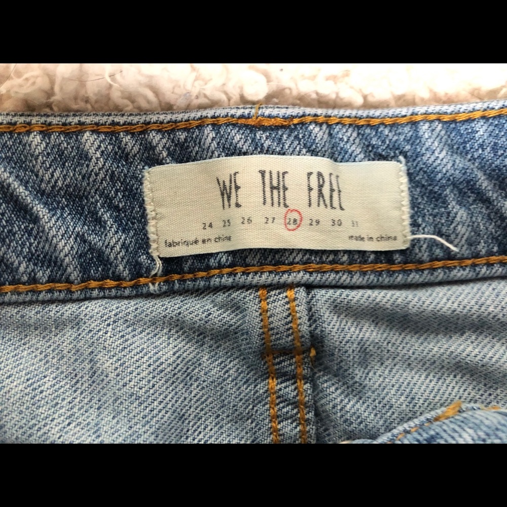 FREE PEOPLE jean skirt - Picture 3 of 3